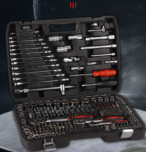 Juego de Llaves de Trinquete Profesional de 216 Piezas, 1/4" 3/8" 1/2", Kit de Reparación de Arañazos para Automóviles - Product Image 4