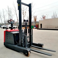 Chariot élévateur électrique contrepoids WELIFTRICH 1,5 tonne 1500 kg 3 m pour palettes à double niveau