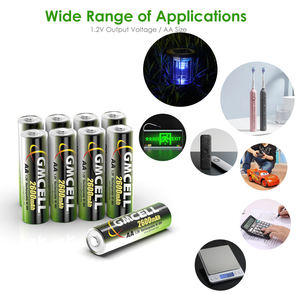 Logo thương hiệu tùy chỉnh có thể sạc lại pin <span class=keywords><strong>1.5V</strong></span> 1.2V <span class=keywords><strong>AA</strong></span> AAA Lithium reusble pin thu phí - Product Image 4