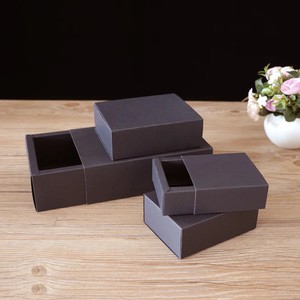 Caja Deslizante de Papel Kraft para Empaque de Memorias USB |   Caja de Regalo con Cajón y Soporte Interior - Product Image 2