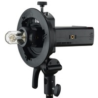 Godox 80x80cm SoftBox Lipat untuk Speedlite Flash dengan Bracket Tipe-S S2, Cocok untuk Godox V1 V860II AD200 AD400PRO TT600 TT685