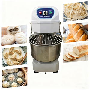 Amasadora Vertical Nueva de Primera Calidad para Panaderías, Amasadora Comercial de Acero Inoxidable de Grado Alimenticio con Velocidad Ajustable - Product Image 2