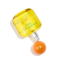 KOSY MOSY Parfum longue tenue EDP Jasmin Yuzu Kumquat pour femme, portable, 50 ml, parfum boisé musqué