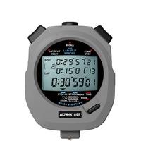 Chronomètre électronique DT495 100 pistes Affichage à 3 lignes Minuteur pour l'entraînement en athlétisme