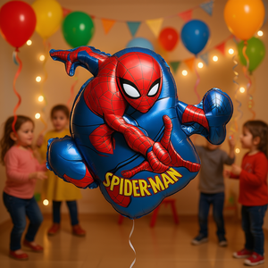 Party Love Spiderman Foil <b>Balloon</b> 43X73Cm Metallic Cartoon Party <b>Decorations</b> for Kids Birthday - Product Image 2