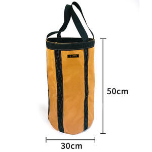 Sac à outils en toile grande capacité, vente en gros d'usine, sacoche suspendue en forme de baril pour haute altitude, sacs et étuis à usage spécial - Product Image 5