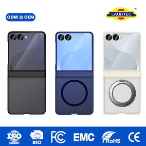 Plegable 360 °   Funda Magnética Giratoria para <span class=keywords><strong>Samsung</strong></span> <span class=keywords><strong>Flip</strong></span> 8, Mate Esmerilado Antimanchas, Logotipo Personalizado OEM ODM Venta al por Mayor - Product Image 1