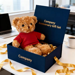 Orsacchiotto Personalizzato con Logo in Uniforme Professionale, Peluche Promozionale per Regali Aziendali e Omaggi Pubblicitari - Product Image 4