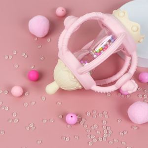 Juguete Sensorial Personalizado para Bebés, Mordedor de Silicona Montessori, Libre de BPA - Product Image 1