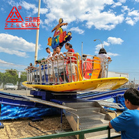 Équipement d'amusement populaire Surf's up Ride à grande plateforme et haute capacité de charge pour aires de jeux commerciales et campings