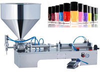 Bon marché Machine de remplissage semi-automatique de confiture de pâte crème visqueuse de dessus de table Machine de presse à huile Machine de fabrication d'étain d'huile 100 ~ 5000ml