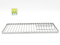 Égouttoir de cuisine multifonctionnel moderne en acier inoxydable 304 argenté, étanche, à poser sur l'évier