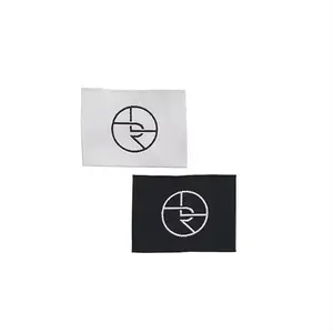 Custom Clothing Tag Iron On Backing Clothing Label Design Any Color Custom Label Woven Labels Garment Tags For Clothes