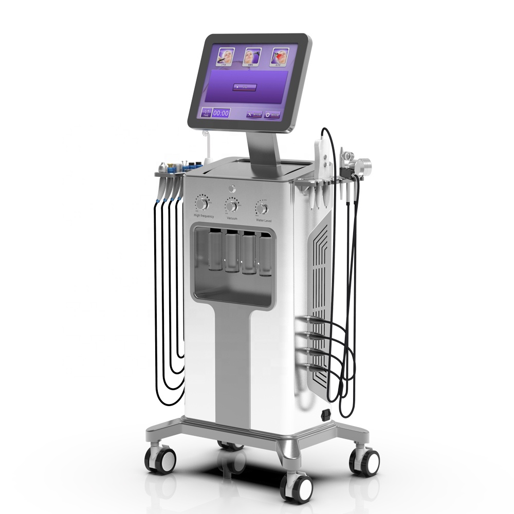 2021 hot selling 9 in 1 hydra water peel microdermabrasion hydro dermabrasion facial machine