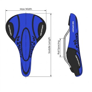 Siège de vélo pour enfants confortable et durable, personnalisable avec logo, réglable pour garçons et filles, pour VTT - Product Image 5