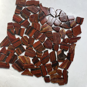 Omk Đỏ Retro cầu vồng đá pha lê khảm có thể được sử dụng cho khách sạn trang trí nội thất màu đỏ sàn gạch - Product Image 3