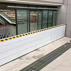 Système de barrière anti-inondation en aluminium pour l'entrée du garage de la maison Protection contre les inondations par ouragan pour la porte d'entrée et le stationnement en toute sécurité - Product Image 6