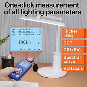 LS330 <b>Plant</b> Lighting Spectral Meter Measures PPFD Blue Red Light YPFD Chlorophyll for <b>Greenhouse</b> Farming Research - Product Image 4