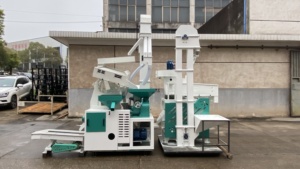 Mini-machine combinée de décorticage du riz pour une capacité de <span class=keywords><strong>15</strong></span> tonnes par jour, machine d'usine de décorticage du riz - Product Image 2