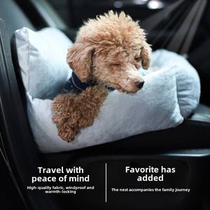 중소형 개를위한 여행 자동차 조수석을위한 뜨거운 판매 개 자동차 소파 - Product Image 3