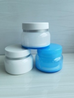 Chine Usine pp Pot de Crème Pot en Plastique à Double Paroi 50g 100g 150g Bouteilles en Plastique