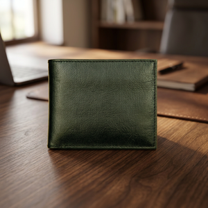 Cartera Vintage de Cuero PU, Tarjetero Abierto, Cartera Corta para Efectivo, Ligera para Uso Diario - Product Image 3