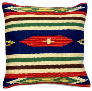 Funda de Cojín Cuadrada de Algodón Tejida a Mano con Costuras, Diseño Moderno para Uso en el Hogar y Hoteles - Product Image 1