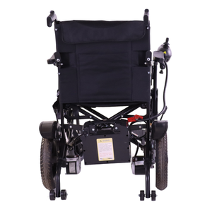 คุณภาพสูง TAKAN DYW-459-46A11(5 # รถเข็นไฟฟ้าพับได้พร้อมพนักพิงหลัง ล้อหลังขนาด 12 นิ้ว มอเตอร์แบบแปรงถ่าน 250 วัตต์ แผ่นรอง PU ได้รับการรับรองมาตรฐาน CE - Product Image 3