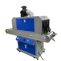 Machine de durcissement UV semi-automatique à plat rond à double usage à bas prix 360 degrés