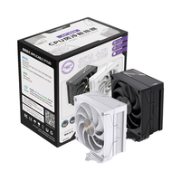 Ventilateur de refroidissement CPU LOVINGCOOL 12cm PWM 4 broches, radiateur de bureau à 4 caloducs en cuivre, prêt à l'emploi, stock usine OEM, pour PC de jeu Intel AMD