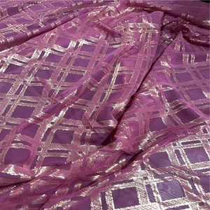 Tissu en <span class=keywords><strong>soie</strong></span> jacquard Dirac Garbasar France pour robes <span class=keywords><strong>de</strong></span> filles, rideaux, décorations <span class=keywords><strong>de</strong></span> mariage, inspiré des soies somaliennes Farasawi - Product Image 5