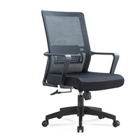 Chaise de bureau pivotante moderne et confortable avec appui-tête réglable, dossier en maille respirante, fonction de levage, couleur personnalisable, idéale pour la salle de sport
