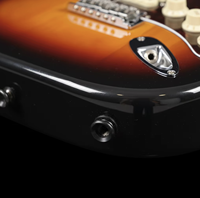 Meilleur choix pour débutants : kit de guitare électrique HSS 6 cordes avec amplificateur pour casque, housse rembourrée, casque, sangle de guitare, vert