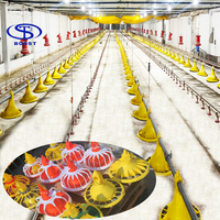 Équipements d'Aviculture Automatiques : Abreuvoirs Automatiques à Pipettes pour Poulets de Chair et Poules Pondeuses - Système d'Alimentation