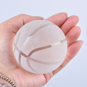 Boule de football en verre de cristal mariage, laser 3d personnalisé, nouveau Style, vente en gros - Product Image 6