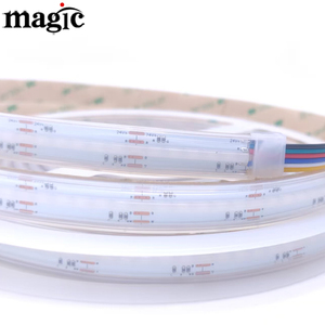 IP67 840 LED/m không thấm nước 12V 24V rgbwc 3000K 4000K 6000K RGB + kép trắng 5 màu thay đổi độ sáng 5in1 rgbwc RGB CCT COB LED Strip - Product Image 1