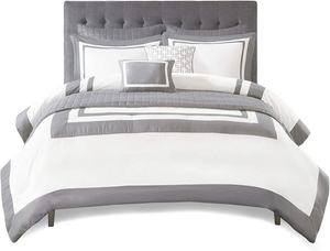 Textile d'hôtel <span class=keywords><strong>de</strong></span> luxe 300 <span class=keywords><strong>fils</strong></span>, drap <span class=keywords><strong>de</strong></span> <span class=keywords><strong>lit</strong></span> blanc <span class=keywords><strong>satin</strong></span>é 100% <span class=keywords><strong>coton</strong></span> ensemble <span class=keywords><strong>de</strong></span> literie - Product Image 2