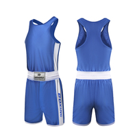 Uniforme de kick-boxing professionnel, short d'entraînement de boxe personnalisé, short de boxe et gilets