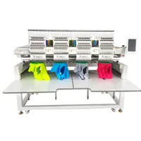 مصنع النسيج استخدام آلة التطريز 4 رئيس الكمبيوتر عالية السرعة ل شعار كاب الملابس والتطريز المسطحة