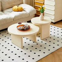 Table basse d'angle en bois moderne italienne Wisemax Rosegia pour salon, maison, hôtel