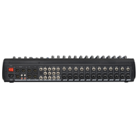 Console de mixage professionnelle KING12 avec 12 entrées micro, égaliseur 4 bandes, double DSP, carte son USB et alimentation fantôme 48V pour sonorisation en direct