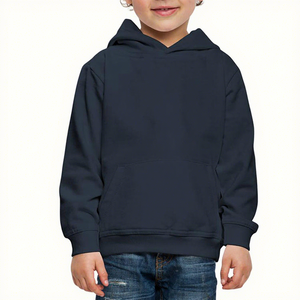 Wholesale Price Baby kids pullover hoodies Hooded Casual Fashion Loungewear Winter Warm Thick Fleece kids pullover hoodies - Product Image 1