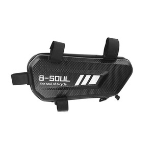 Bolsa para Tubo Superior de Bicicleta B-SOUL, 27 cm, Carcasa Rígida Impermeable, Capacidad de 1.5 L, Almacenamiento para Bicicleta de Montaña - Product Image 2