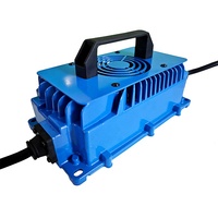 Chargeur de batterie 48v pour voiture club et voiturette de golf étanche 36v 30a 48v 25a chargeur de batterie au lithium 48v