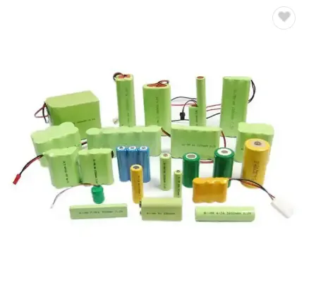 Customized AA AAA Sub C Rechargeable Nimh Battery Pack China Ni-mh 1.2V 2.4v 3.6v 4.8v 6v 7.2v 9.6v 12v 14.4v 24v 100-80000mah