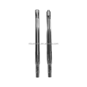 25 Rem. CIP Carburo sólido Tungsteno M2 Hss M35 Acabado de aleación Vástago recto Escariador de cámara de ranura recta con pilotos - Product Image 2