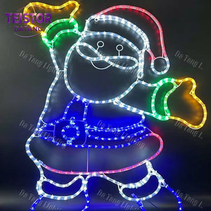 Décoration lumineuse LED pour poteau de rue de Noël, pour l'éclairage commercial extérieur et les décorations de fêtes - Product Image 3