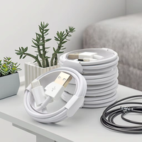 Kabel Pengisian Cepat Tipe C ke Tipe C 66W 1m dengan Pelapis Nilon dan Pelindung Anyaman, Kabel Data Pengisi Daya Cepat untuk iPhone 15 16 17