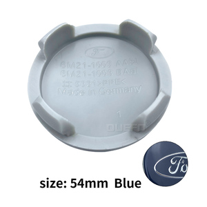 Couvercle de <span class=keywords><strong>jante</strong></span> de capuchon de <span class=keywords><strong>moyeu</strong></span> central de roue de voiture de 54mm pour FORD ST Focus x 2 3 Kuga FIESTA MONDEO Auto accessoires de voiture style - Product Image 5