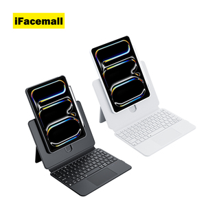 Ifacemall Bàn Phím Trường Hợp Đối Với 10.9 Inch <span class=keywords><strong>iPad</strong></span> A16 Miễn Phí Xoay Bàn Phím Với LED Backlit Nhiều Touchpad Bàn Phím - Product Image 3